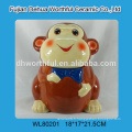 Haute qualité et prix compétitif en céramique grande boîte en forme de singe